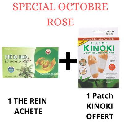 1 THE REIN ACHETE + 1 PATCH KINOKI OFFERT